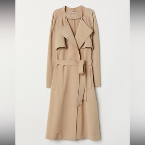 H&M+ SOFT TRENCHCOAT